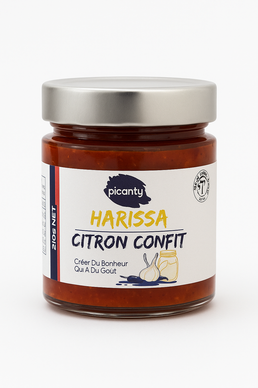 Harissa au Citron confit 210g