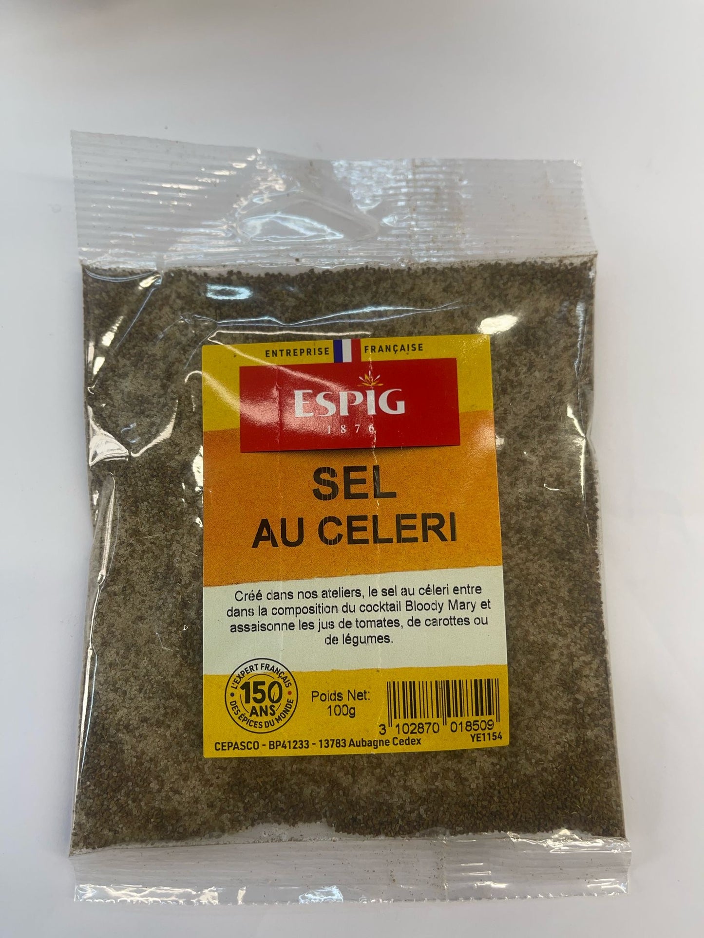 Sel au Celeri 100g - Epicerie Barakka
