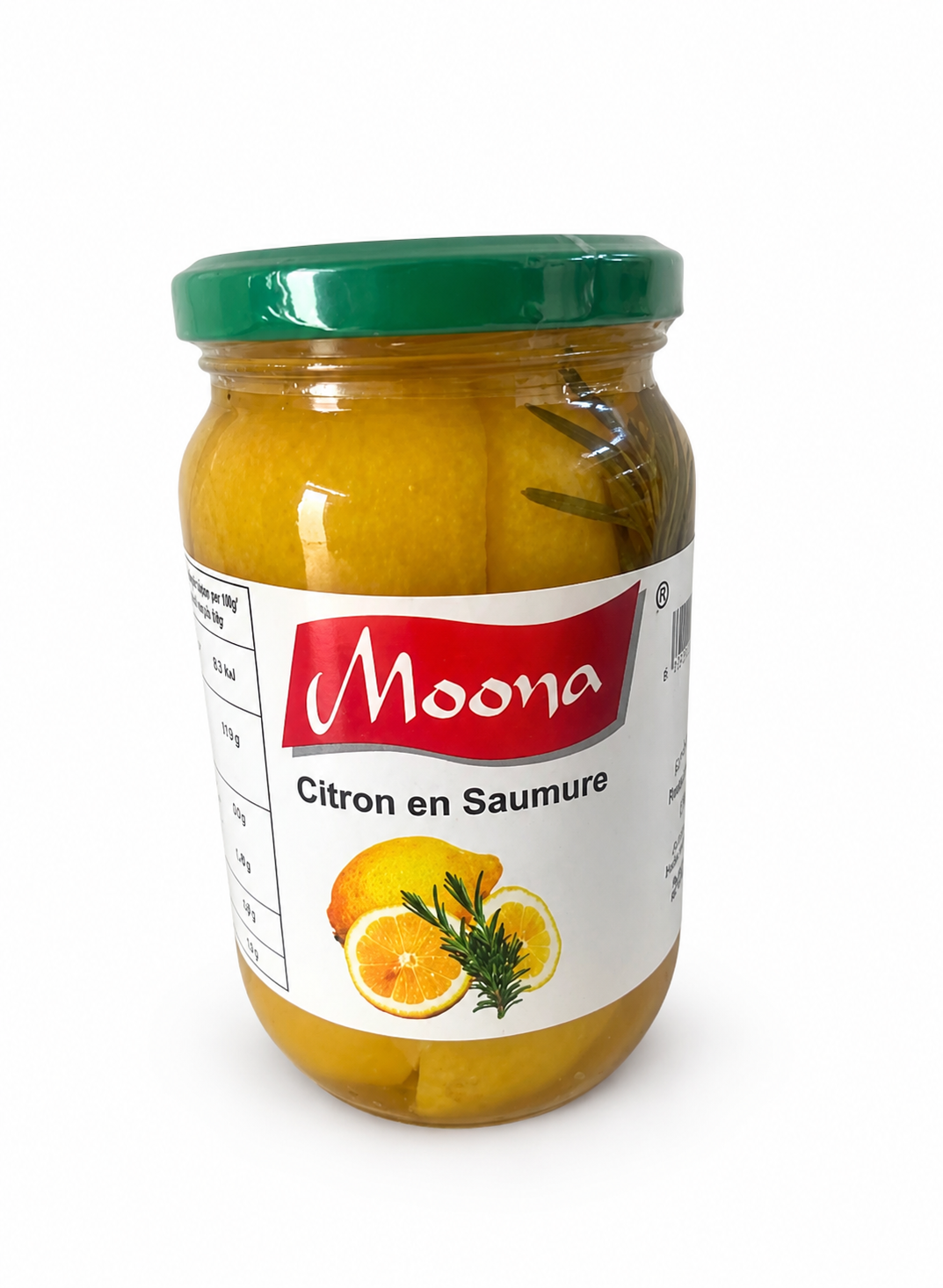 Citron Confit 72cl - Moona - Epicerie Barakka