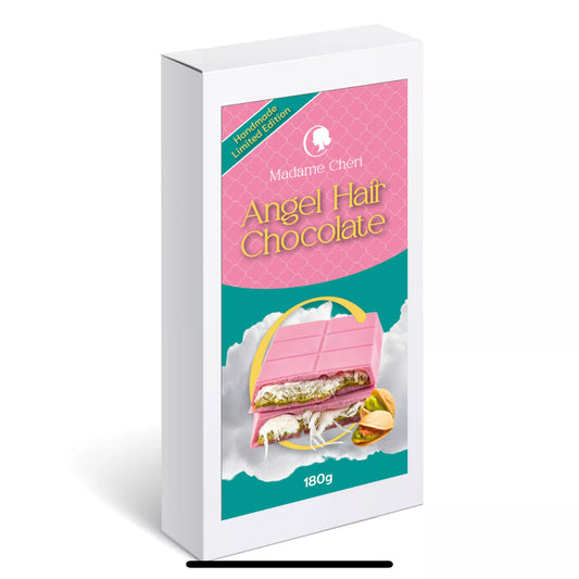Tablette de Chocolat Angel Hair Pistache 180g - Epicerie Barakka