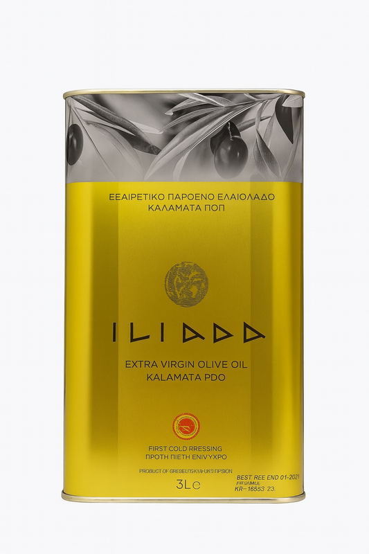 Huile d’Olive Vierge Extra Iliada Kalamata 3L