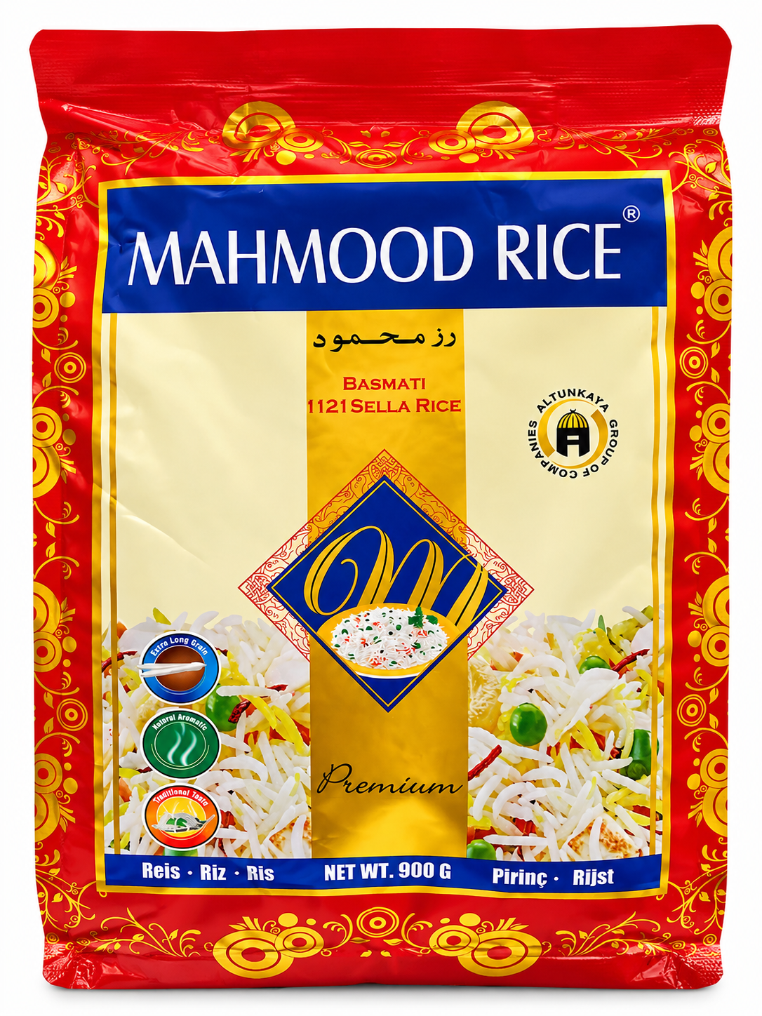 Riz Basmati grain long 900 g – Mahmood Rice - Epicerie Barakka