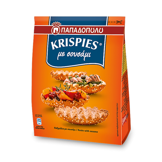 Biscotte Krispies aux Sésames 200g - Epicerie Barakka
