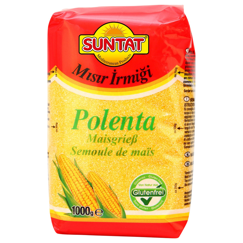Polenta – Semoule de maïs 1 kg – Suntat