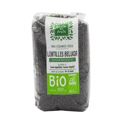 Lentilles beluga bio 500 g - France