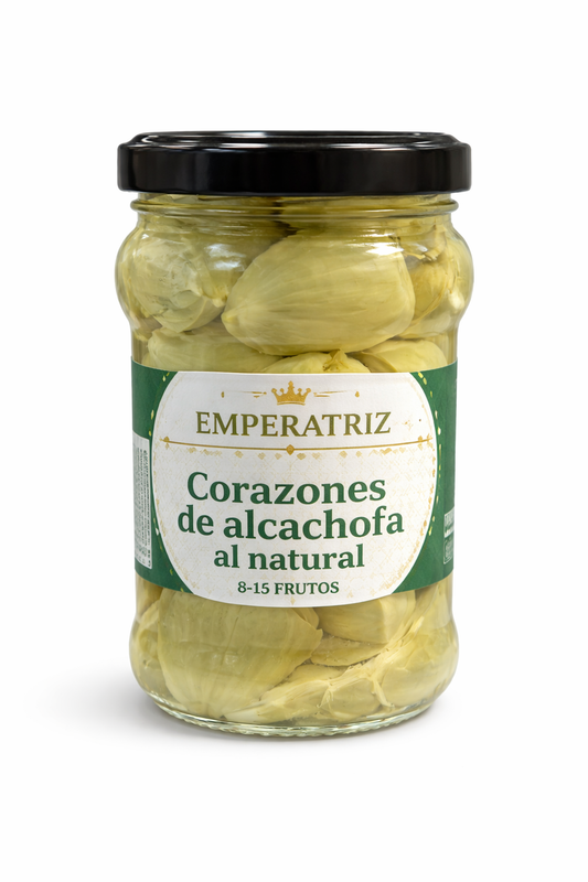 Cœurs d’artichauts au naturel 165g - Emperatriz