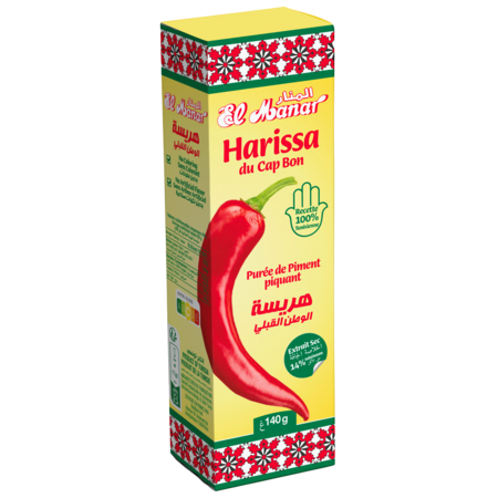 Harissa en tube Cap Bon El Manar - 140 g - Epicerie Barakka