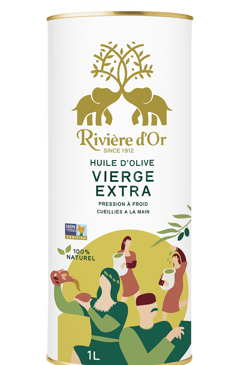 Huile d’Olive Rivière d’Or 1L - Tunisie