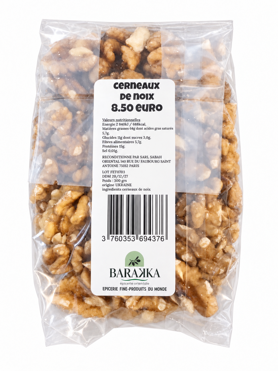 Cerneaux de Noix Extra 300g – Ukraine