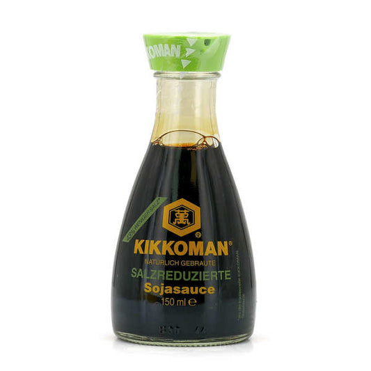 Sauce Soja Réduite en Sel – Kikkoman – 150 ml