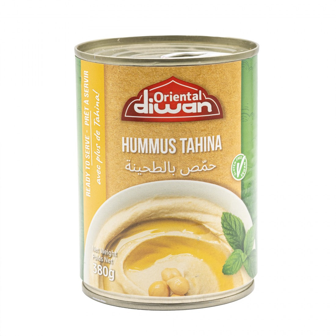 Houmous Tahina 380 g – Diwan Oriental - Epicerie Barakka