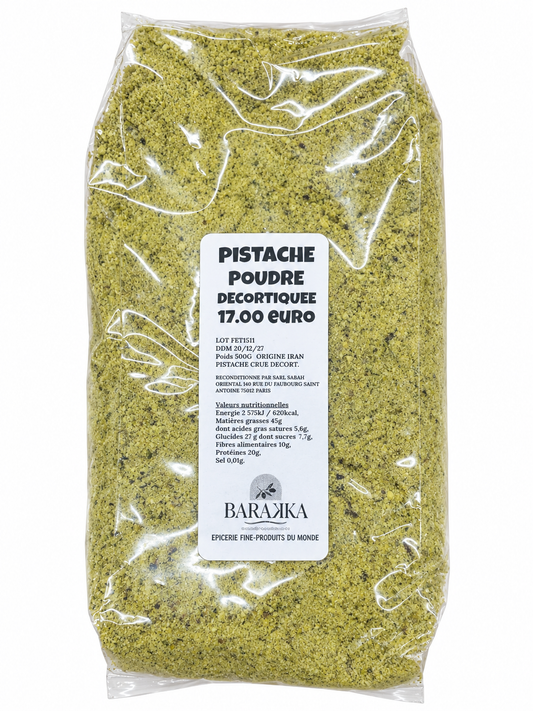 Poudre de Pistache 500g Iran - Épicerie Barakka