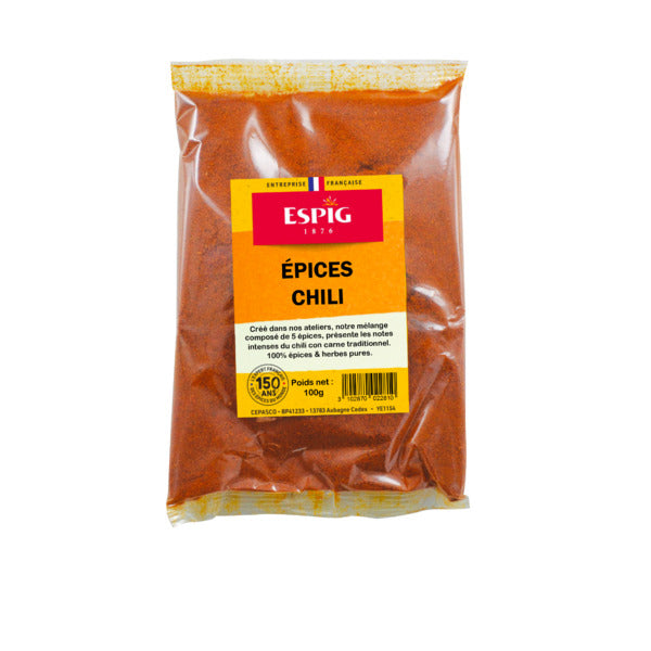 Mélange d’Épices Chili 100g - Epicerie Barakka