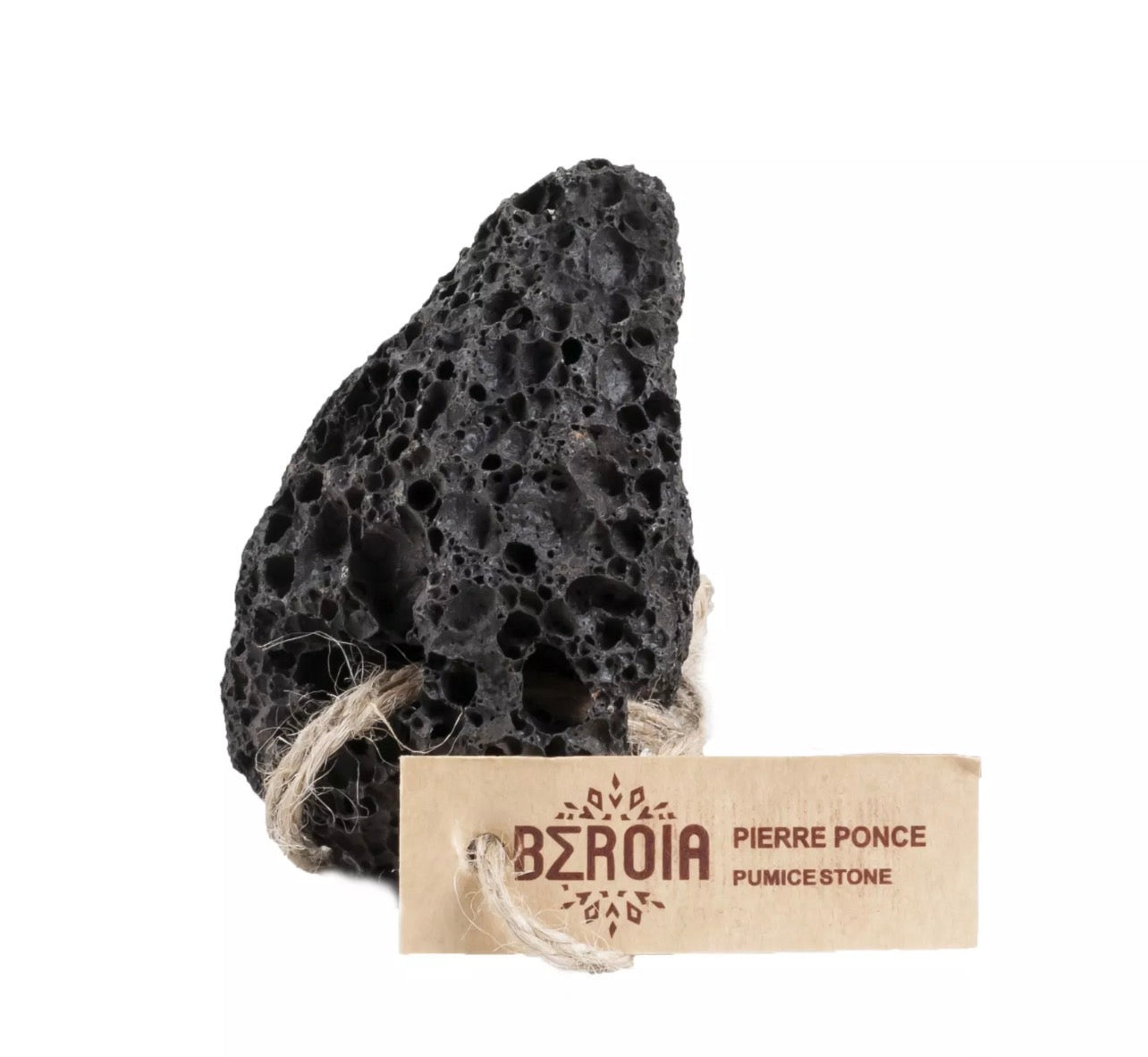 Pierre ponce naturelle noire – Beroia - Epicerie Barakka