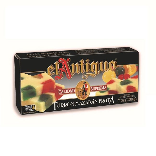 Turrón Mazapán Fruta 200g – El Antiguo - Epicerie Barakka