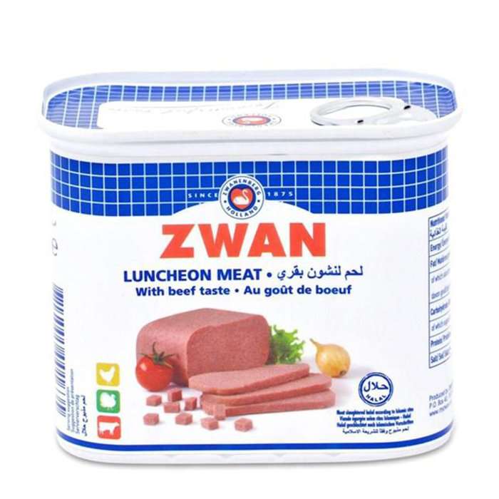 Luncheon meat goût bœuf halal 340 g - Zwan