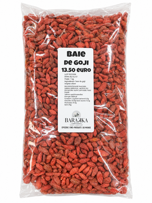 Baies de goji 1kg Chine - Épicerie Barakka