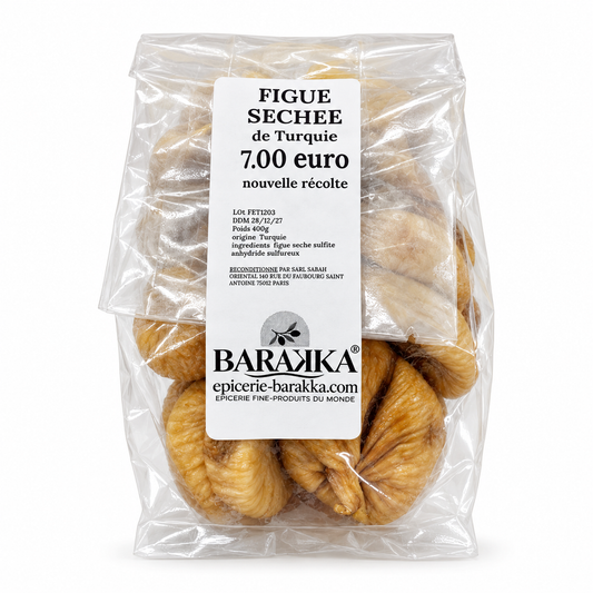 Figue Séchée Lérida Turquie 400g  – Épicerie Barakka - Epicerie Barakka
