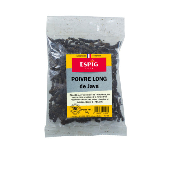 Poivre Long de Java 50g - Epicerie Barakka