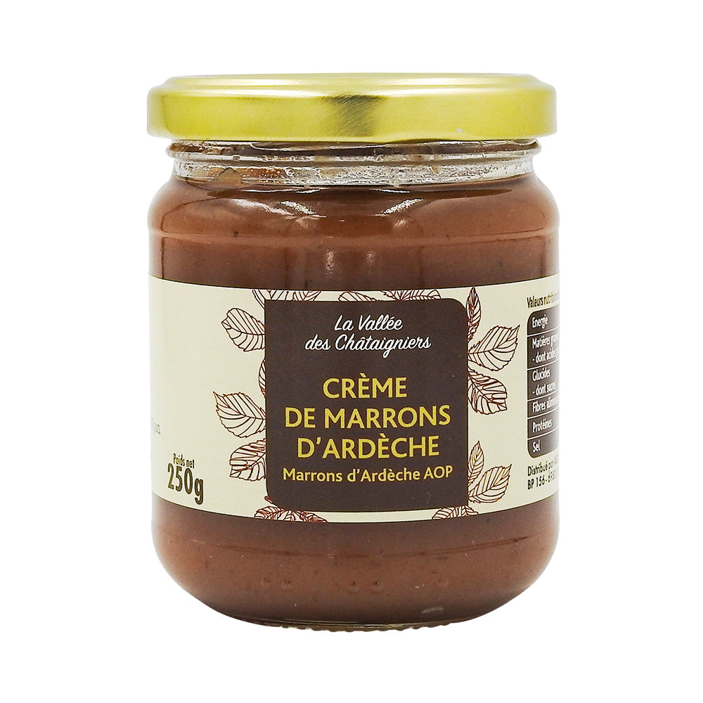 Crème de Marrons d’Ardèche AOP – 250 g - Epicerie Barakka