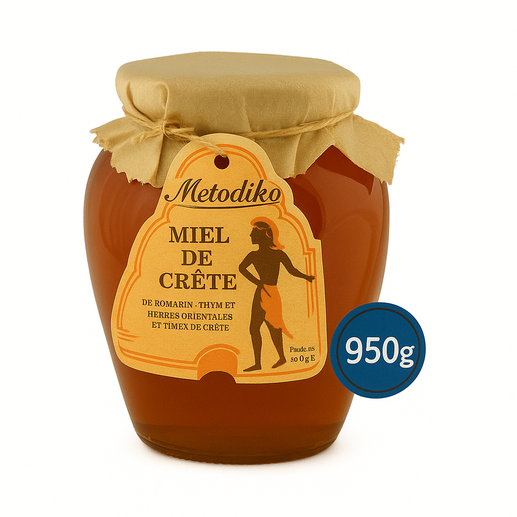 Miel de Fleurs, Thym et Arbres Conifères de Grèce 950g