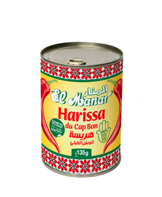 Harissa du Cap Bon El Manar - 135g - Epicerie Barakka