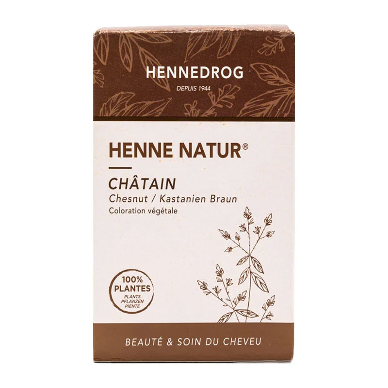 Henné Natur Châtain 85g - Epicerie Barakka