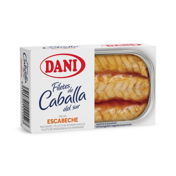 Filets de maquereau à l’escabèche 125 g – DANI