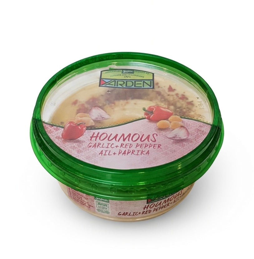 Houmous ail et paprika 250 g - Yarden - Epicerie Barakka