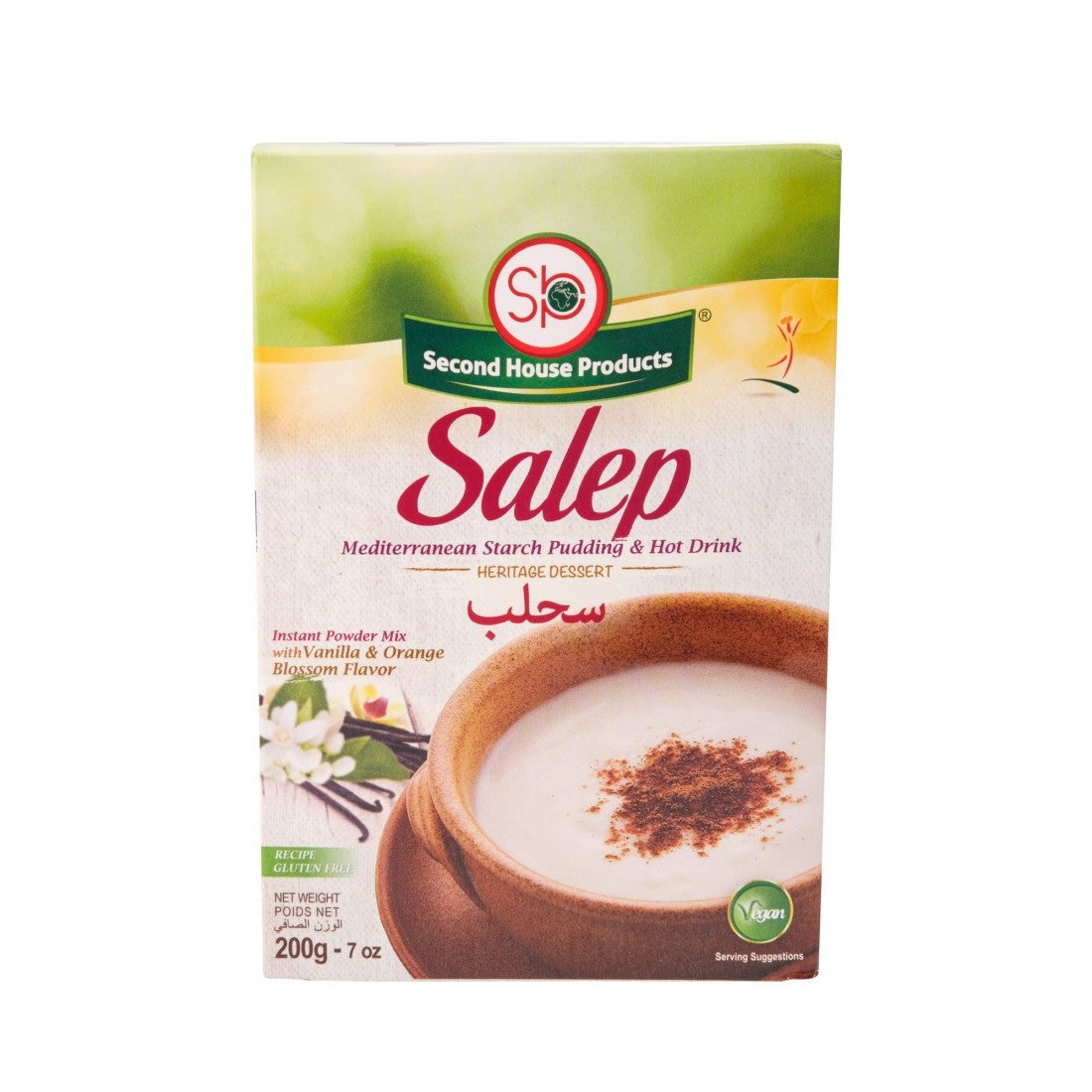 Salep – Préparation pour dessert 200g - Shp - Epicerie Barakka