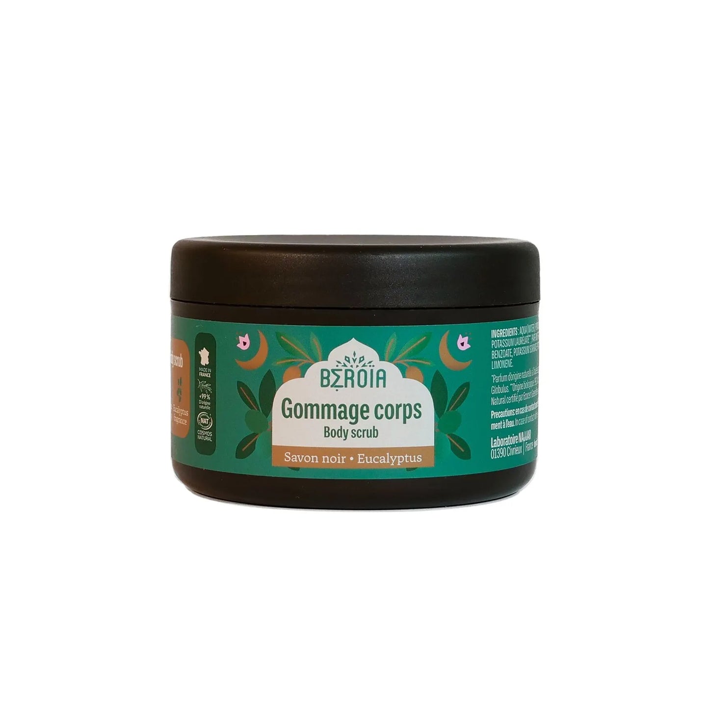 Savon noir à l’eucalyptus 180 g - Beroïa