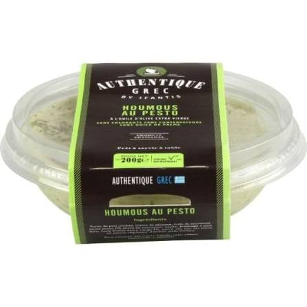 Houmous au pesto 200 g - Authentic Grec