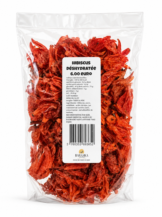 Hibiscus Déshydratées Sucrées - 300g