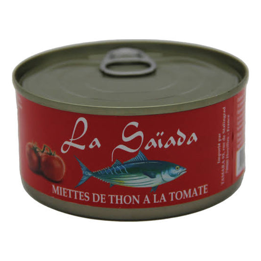 Miettes de thon à l’huile de tournesol 185 g – La Saïada