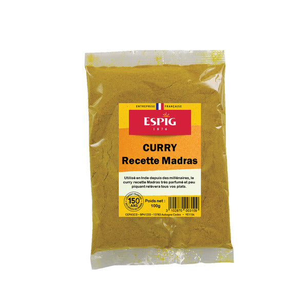Curry Madras 100g - Espig - Epicerie Barakka