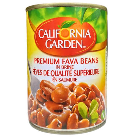 Fèves de qualité supérieure en saumure 400 g – California Garden - Epicerie Barakka