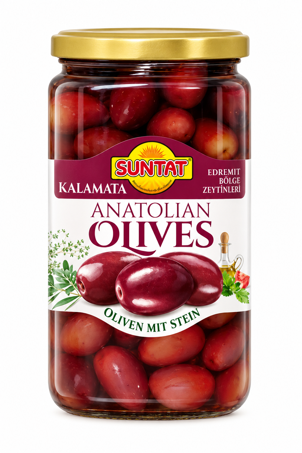 Olives Kalamata 850ml – Suntat - Epicerie Barakka