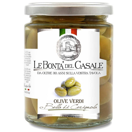Olives vertes Bella di Cerignola 314 ml – Le Bontà del Casale