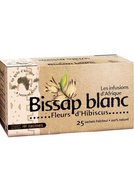 Infusion bissap blanc 25 sachets - Racines