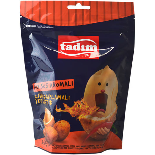 Arachides enrobées goût Piquant 140g