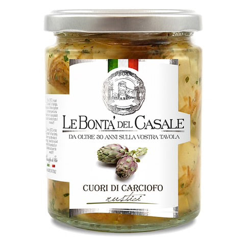 Cœurs d’artichauts grillés 314 ml – Le Bontà del Casale