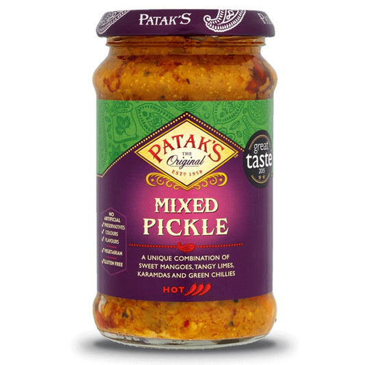 Pickle Mélangé Épicé 283 g – Patak’s Original - Epicerie Barakka