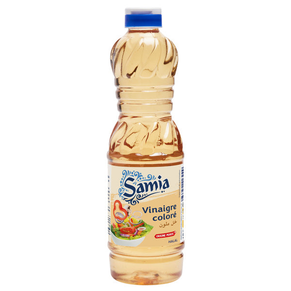 Vinaigre coloré halal (avec bouchon) 0.5L Samia