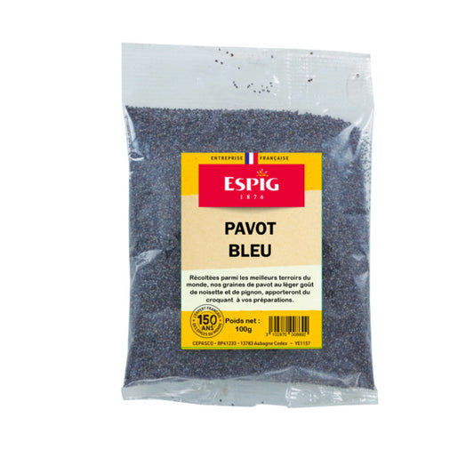 Graines de Pavot Bleu 100g - Espig