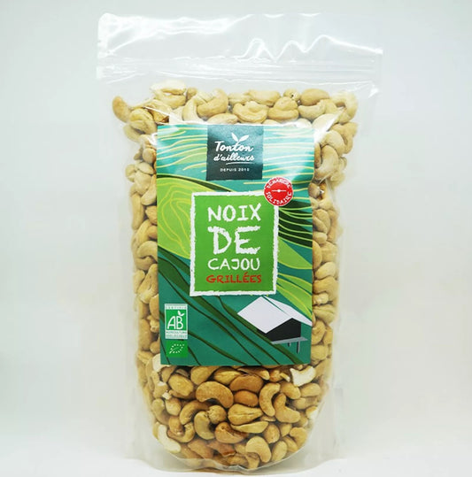 Noix de Cajou Grillées Sans Sel Bio 250g