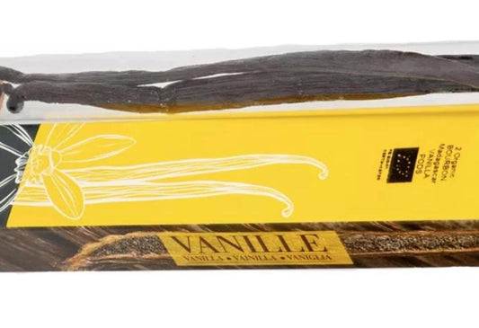 2 Gousses de Vanille Bourbon Madagascar bio