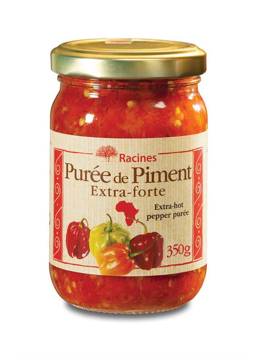 Purée de piment extra-forte 350 g – Racines
