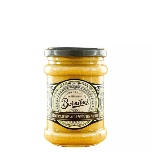 Moutarde au poivre vert Bornibus 250 g
