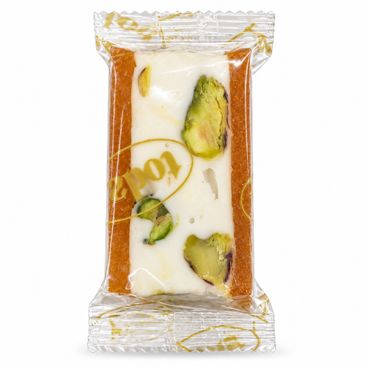 Nougat blanc à la pistache et pâte d’abricots – Today