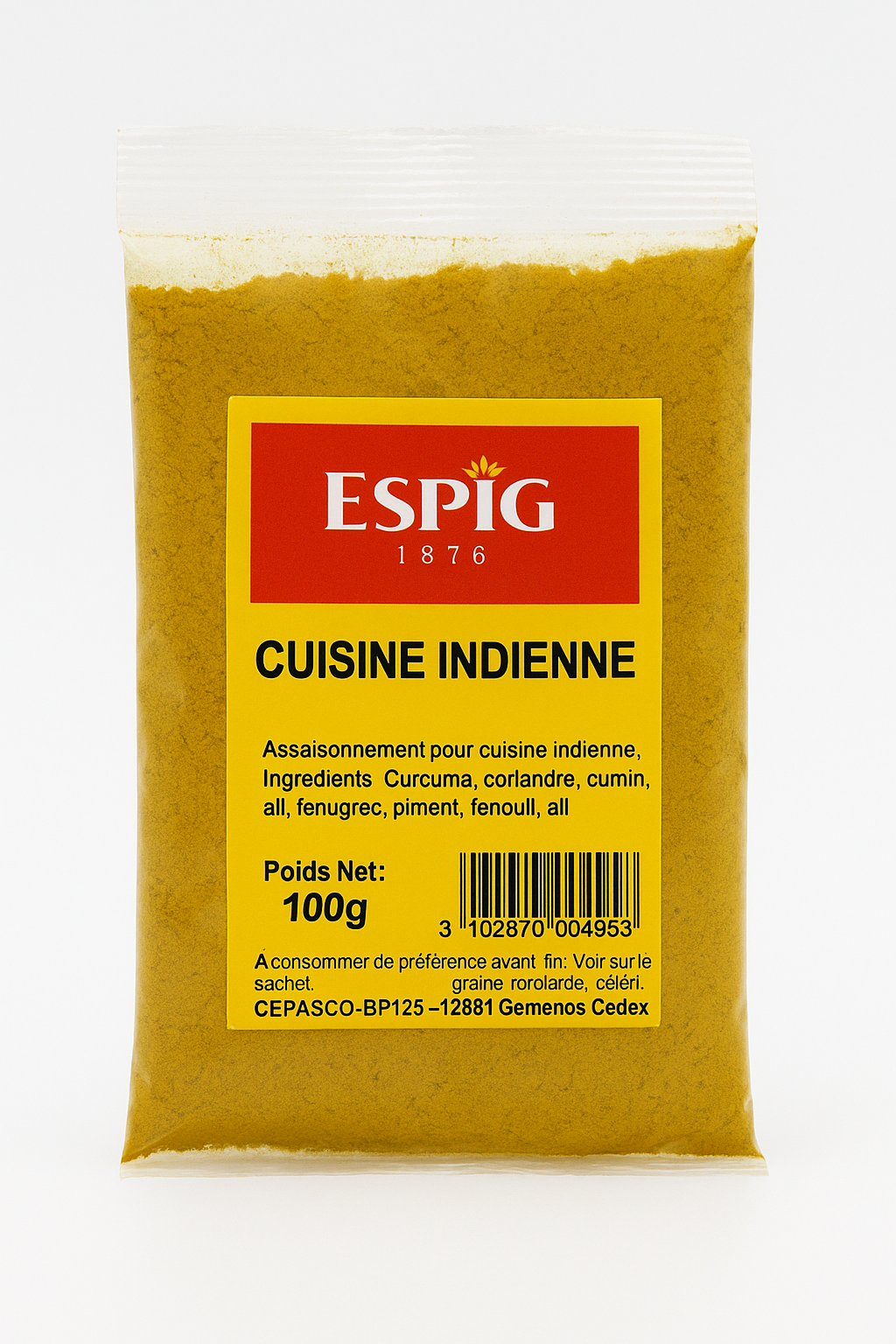 Mélange Cuisine Indienne 100g
